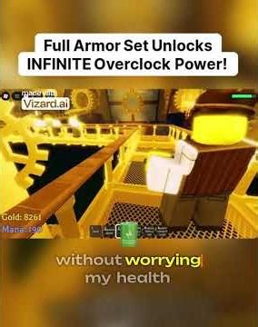 Full Armor Set Unlocks INFINITE Overclock Power! Dead Spells Monarch Forest update