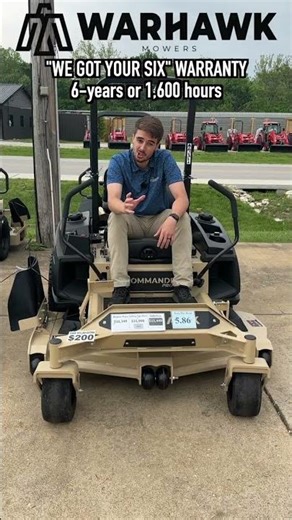 Warhawk Mowers are available now at Caldwell Outdoor Equipment!