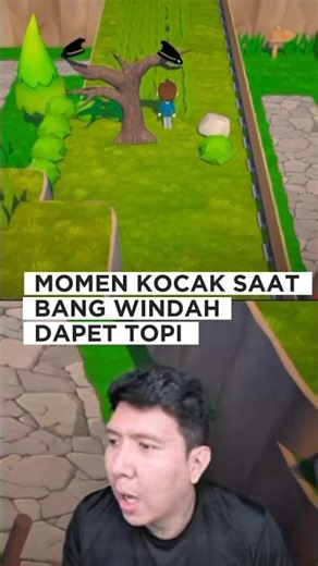 topi nya di rebut loh ya😹#windahbasudara #windahbasudaravideolucu