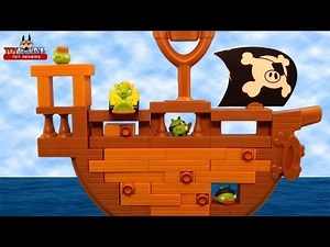 Angry Birds Go! Jenga Pirate Pig Attack Review