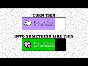 Customize Your Twitch Goal Overlay in Less Than A Minute!