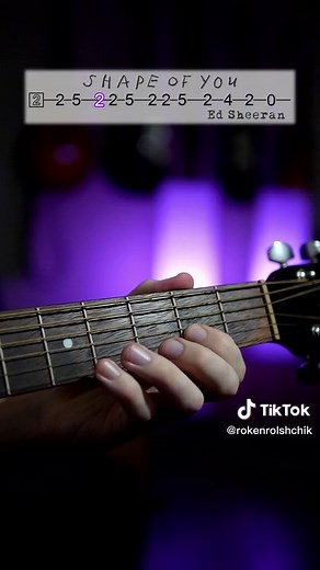 Ed Sheeran - Shape of You Guitar Tutorial
