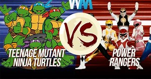 Teenage Mutant Ninja Turtles Vs Power Rangers | Videos on WatchMojo.com