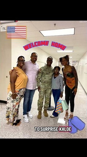 Surprise military reunion