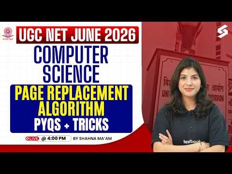 UGC NET Computer Science Preparation | Page Replacement Algorithm UGC NET Computer Science By Shahna