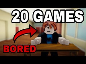 TOP 20 Roblox Games To Play When Your Bored (2026)