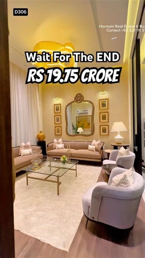 Dream Home! 1 Kanal Furnished House Ground Floor Tour #shorts