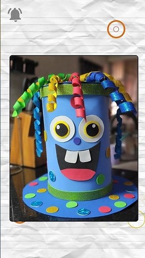 Sombrero loco en goma eva 🎩✨ | Manualidad divertida para niños #disfracesinfantiles