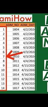 How to Add Row Number in MS Excel in Mobile | How to Automate Row Number in Excel in Android Phone