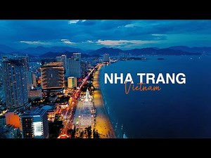 Vietnam’s Most Beautiful Coastal City at Night | Nha Trang 4K Drone Footage