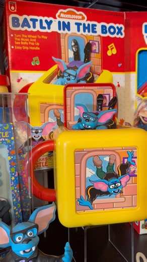 Rare Eureekas Castle toy “Batly in the Box” #90skids #nickjr #nickelodeon