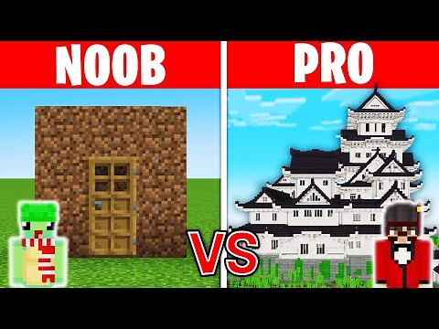 NOOB vs HACKER: I Cheated in a Build Challenge in Minecraft