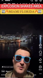 Explosion in Miami Florida. #news #fire #explosion #warning #florida #miami #fup #fyp | savnews72