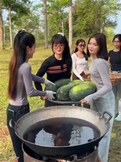 Deep Fried Watermelons: A Unique Food Experiment