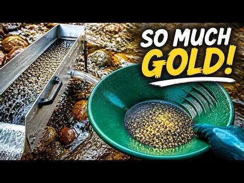 Not expecting my High Banker to catch this much Gold!