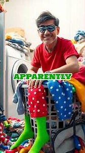 Roommate Did Laundry Blindfolded—Chaos and Color Explosion! 🎨🧦