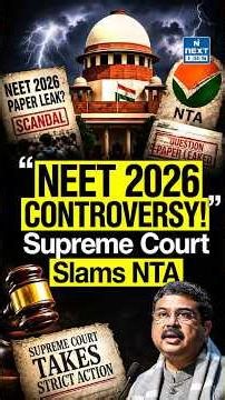 Supreme Court Questions NTA Again | Is India’s Exam System Failing? | NEXT IAS