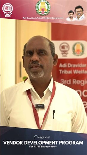 3rd regional Vendor Development Programme – Vellore #tahdco