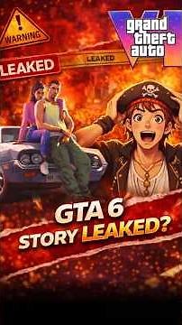 GTA 6 STORY LEAKED 😱 #shorts #short