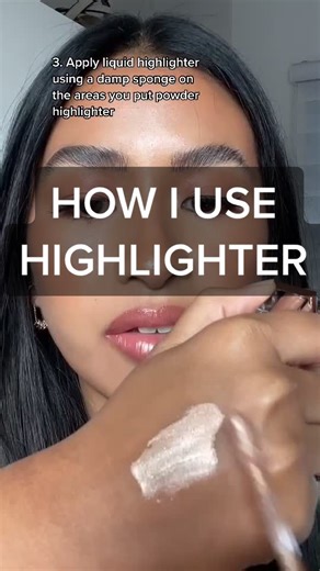 Highlighter Application Guide for a Glowing Makeup Look