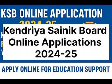 KSB Online Application 2024-25 | KSB Financial Assistance for Children – Website Now Functioning