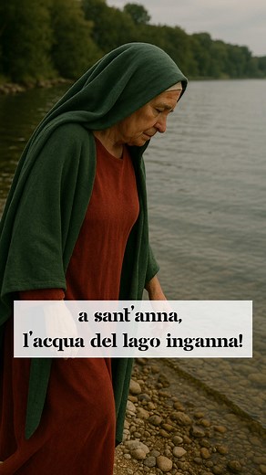 La Leggenda di Sant'Anna e i Laghi Ingannevoli