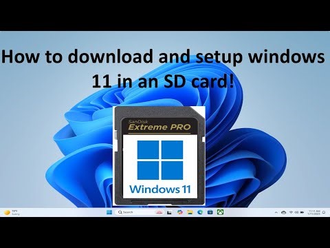 How to download and setup windows 11 in an SD card! #windows11