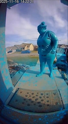 Porch Pirate Opens Her Car Door… Then the Paint Trap Explodes