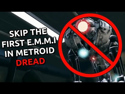 How to SKIP the first E.M.M.I in Metroid Dread || Detailed Speedrun Explanation
