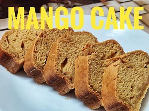 Tasty Mango Cake | Oven Recipe | Mango Loaf Recipe