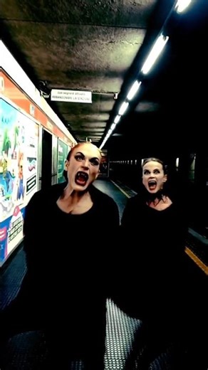 Vampire in the subway