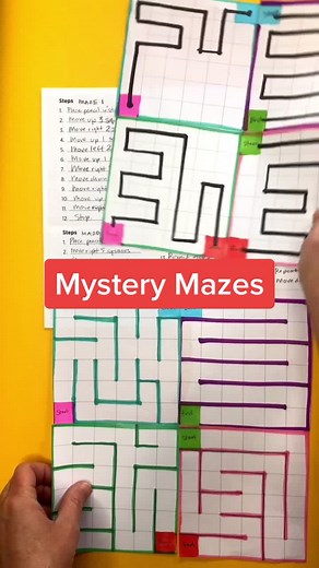 Learn about coding while designing your own mazes! #awim #stem #ad #coding #kidsactivities #games