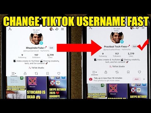 How to Change TikTok Name & Username (FAST & EASY)