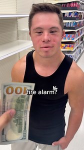 What do you all think of this guy tricking Kyle Landi into pulling the fire alarm? Comment below, Kyle is ok and the guy went to jail. As always dripped in YoungLA and thank you for supporting code KYLE PS totally playing with my friends, no alarm was pulled and no rules broken. #down2train #greenrangerkyle #supermandrop #DownSyndromeStrong #fyp #downsyndrome #fitness | Kyle Landi