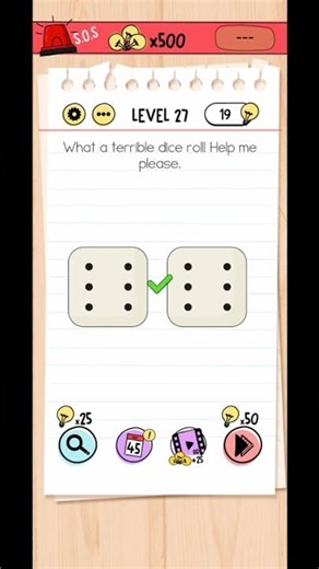 Brain test level 27 solution #braintestsolution #games #mindgames #fypyoutube