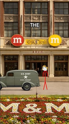 The Invention Of M&M’s 🍫 #shorts #facts