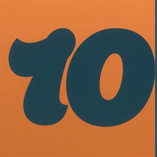⏰ 10 Second Graphic Countdown Timer with Sound | 10 to 1 Countdown Timer | #shorts