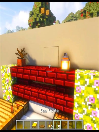 Cozy Bed in Minecraft #minecraft #shorts
