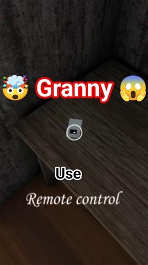 use remote control in granny 😱 #trending #shorts #ytshorts