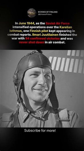 What Made Him Untouchable in Combat #ww2 #finnish #militaryhistory #combat #sovietunion #ilmari