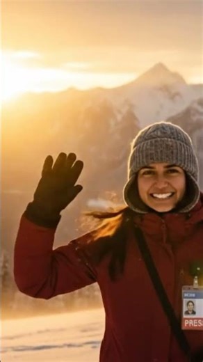 🌨️Story:“Snow Diaries-A Journalist in Kashmir”#kashmir #aivideo #explore #firstvideo #youtubeshorts