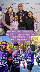Matt Forman made his miles matter with Project Purple's 2024 New York Marathon team, raising over $21,000 for pancreatic cancer research and patient aid. Matt's motivation for running with Project Purple comes from the pain of losing his mother, Barbara, to pancreatic cancer back in 2021. To read more about Matt's story, click the link: https://bit.ly/4go5cZh | Project Purple | Facebook