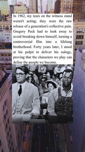 Beyond the Script The Real Tears of Brock Peters and Gregory Peck 🎬😢