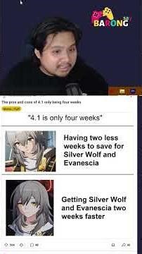 KELEBIHAN DAN KEKURANGAN UPDATE CEPET 😂 #wutheringwaves #honkaistarrail #shorts