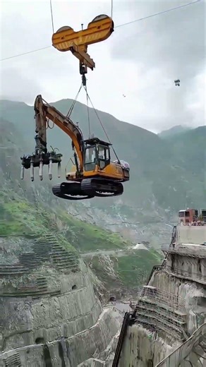 How do you build a road on a sheer cliff? 🏗️⛰️