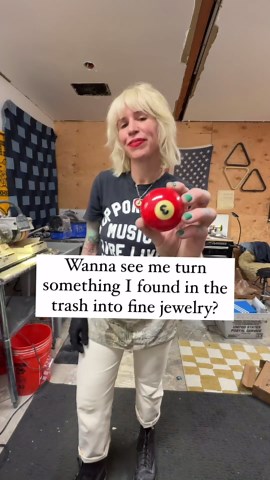 Sage Silver Handmade Jewelry | Danielle Ortiz on Instagram: "Call me trash panda, but here I am just taking some old billiard balls that were in the garbage and turning them into fine silver jewelry! Making some billiard ball bolos, pool ball pendants, billiard rings, and so much more. And when I’m done, I don’t throw the remnants away. I recycle those and use them to make more jewelry. These are available every Saturday on my website. Thanks for watching!"