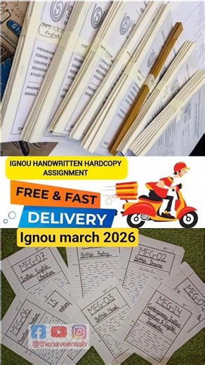 IGNOU SOLVED ASSIGNMENT January 2026/ #ignousolvedassignment #ignouexam #ignou2026 #viralshorts