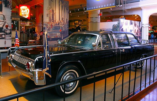 The Kennedy presidential limo has been on permanent display in Michigan for decades