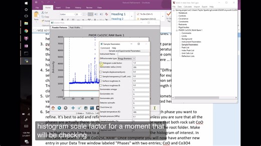 GSAS II多相定量精修XRD