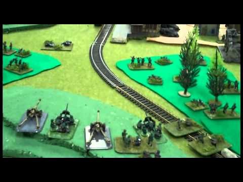 Flames of War Battle Report: German Recon vs. American Rifle Company